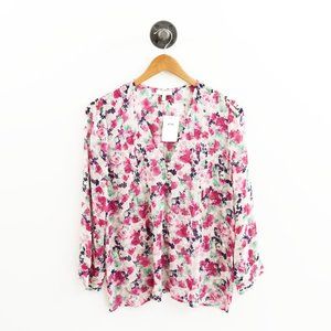 Joie Floral Silk Top #196-76